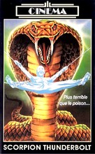 Scorpion Thunderbolt - French VHS movie cover (xs thumbnail)