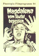Magdalena, vom Teufel besessen - German poster (xs thumbnail)