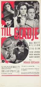 Till gl&auml;dje - Swedish Movie Poster (xs thumbnail)