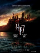 Harry Potter and the Deathly Hallows - Part 1 - French Movie Poster (xs thumbnail)