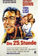 La vingt-cinqui&egrave;me heure - German Movie Poster (xs thumbnail)