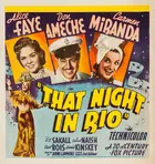 That Night in Rio Poster