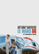 Ford v. Ferrari - French Movie Poster (xs thumbnail)