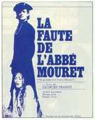 La faute de l&#039;abb&eacute; Mouret - Spanish Movie Poster (xs thumbnail)