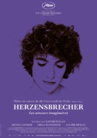 Les amours imaginaires - German Movie Poster (xs thumbnail)