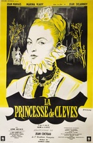 La princesse de Cl&egrave;ves - French Movie Poster (xs thumbnail)