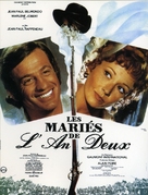 Les mari&eacute;s de l&#039;an deux - French Movie Poster (xs thumbnail)