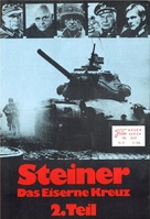 Steiner - Das eiserne Kreuz, 2. Teil - Austrian poster (xs thumbnail)