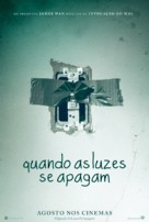 Lights Out - Brazilian Movie Poster (xs thumbnail)