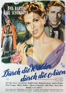 Durch die W&auml;lder durch die Auen - German Movie Poster (xs thumbnail)