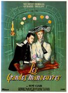Grandes manoeuvres, Les - French Movie Poster (xs thumbnail)