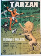 Tarzan, the Ape Man - Danish Movie Poster (xs thumbnail)
