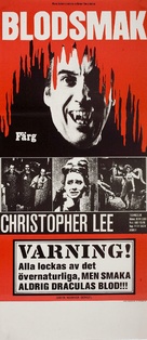 Taste the Blood of Dracula - Swedish Movie Poster (xs thumbnail)