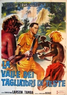 Valley of Head Hunters - Italian Movie Poster (xs thumbnail)