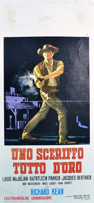 Uno sceriffo tutto d&#039;oro - Italian Movie Poster (xs thumbnail)