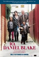 I, Daniel Blake - Italian Movie Poster (xs thumbnail)