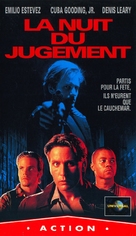 Judgment Night - French VHS movie cover (xs thumbnail)