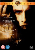 Interview With The Vampire - British DVD movie cover (xs thumbnail)