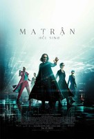 The Matrix Resurrections - Vietnamese Movie Poster (xs thumbnail)