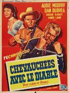 Ride Clear of Diablo - French Movie Poster (xs thumbnail)