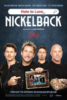 Hate to Love: Nickelback - Spanish Movie Poster (xs thumbnail)