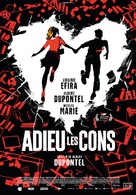 Adieu les cons - Belgian Movie Poster (xs thumbnail)