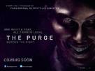 The Purge - British Movie Poster (xs thumbnail)