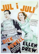 Christmas in July - Swedish Theatrical movie poster (xs thumbnail)