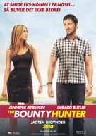 The Bounty Hunter - Danish Movie Poster (xs thumbnail)