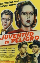 Dangerous Years - Spanish Movie Poster (xs thumbnail)