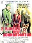 Deuxi&egrave;me bureau contre kommandantur - French Movie Poster (xs thumbnail)