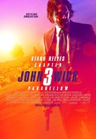 John Wick: Chapter 3 - Parabellum - Turkish Movie Poster (xs thumbnail)