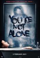 You&#039;re Not Alone - Indonesian Movie Poster (xs thumbnail)