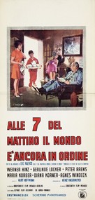 Morgens um Sieben ist die Welt noch in Ordnung - Italian Movie Poster (xs thumbnail)