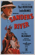 Sanders of the River - British Movie Poster (xs thumbnail)