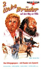 Storia di arcieri, pugni e occhi neri - German VHS movie cover (xs thumbnail)