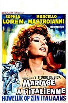 Matrimonio all&#039;italiana - Belgian Movie Poster (xs thumbnail)