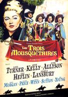 The Three Musketeers - French DVD movie cover (xs thumbnail)