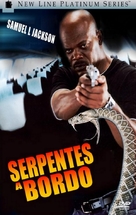 Snakes on a Plane - Brazilian DVD movie cover (xs thumbnail)