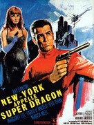 New York chiama Superdrago - French Movie Poster (xs thumbnail)
