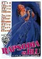 Rhapsody in Blue - Italian Movie Poster (xs thumbnail)