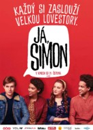 Love, Simon - Czech Movie Poster (xs thumbnail)