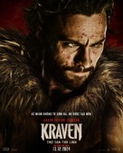 Kraven the Hunter - Vietnamese Movie Poster (xs thumbnail)