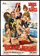 Taxi, Roulotte et Corrida - Italian Movie Poster (xs thumbnail)