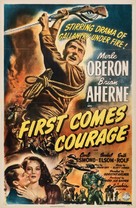 First Comes Courage - Movie Poster (xs thumbnail)