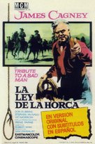 Tribute to a Bad Man - Spanish Movie Poster (xs thumbnail)