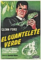 The Green Glove - Spanish Movie Poster (xs thumbnail)