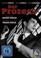 Le proc&egrave;s - German DVD movie cover (xs thumbnail)
