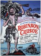 Robinson Crusoe - Danish Movie Poster (xs thumbnail)