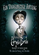 Corpse Bride - German Movie Poster (xs thumbnail)